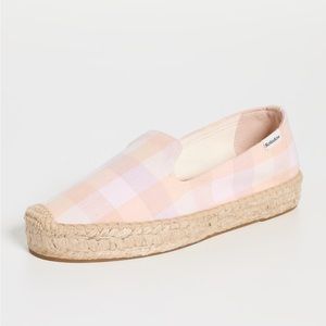 new condition!!! Soludos hand-stitched espadrilles and smoking slippers